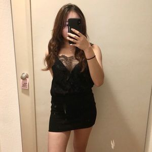 Zara black tank